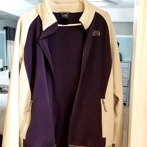 NORTH FACE Purple Full Zip Khumbu